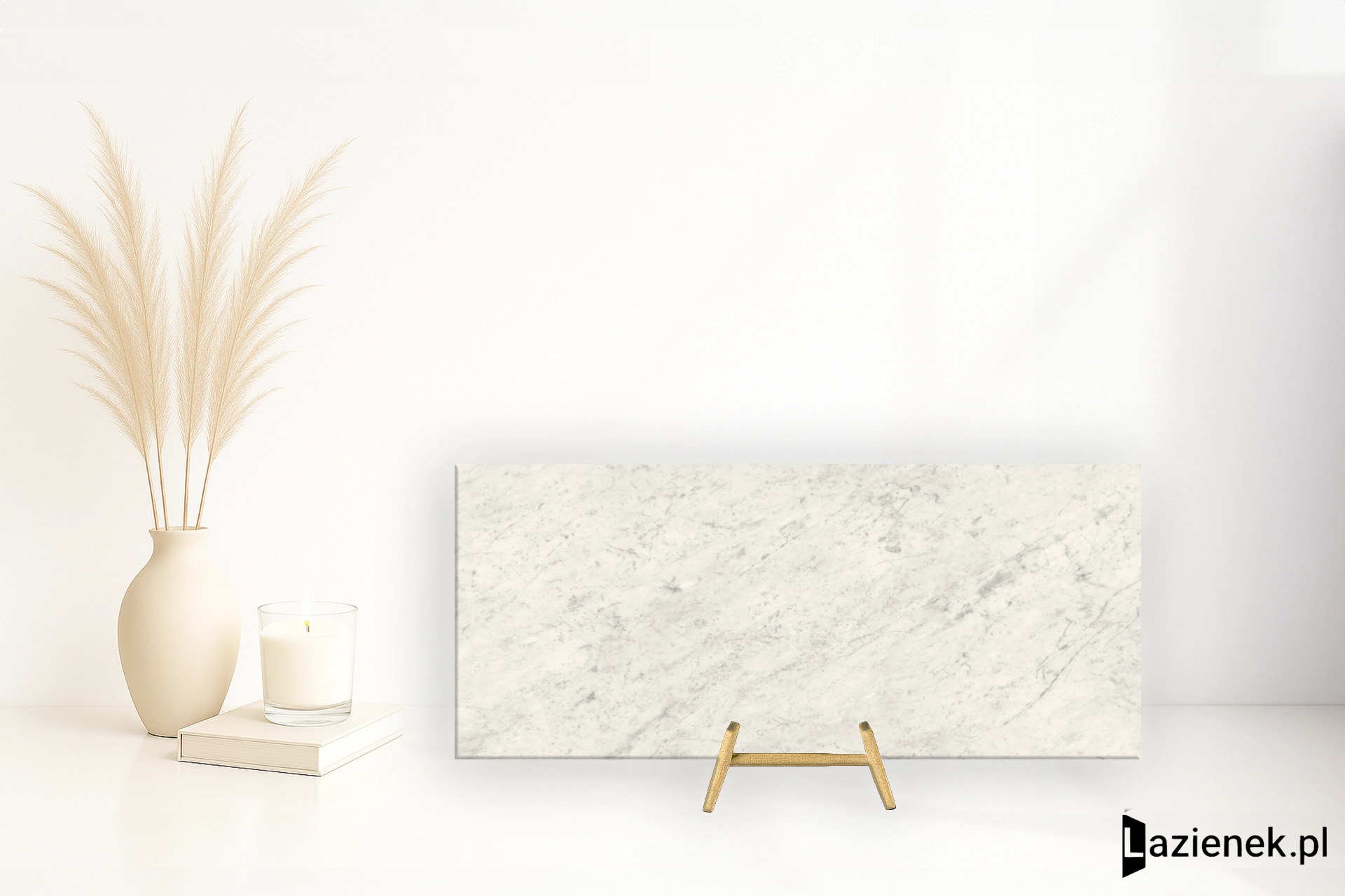 Cotto D'este Starlight Carrara White gładka 120x278 cm gr. 4 mm - płytka rektyfikowana / EK6KSS1